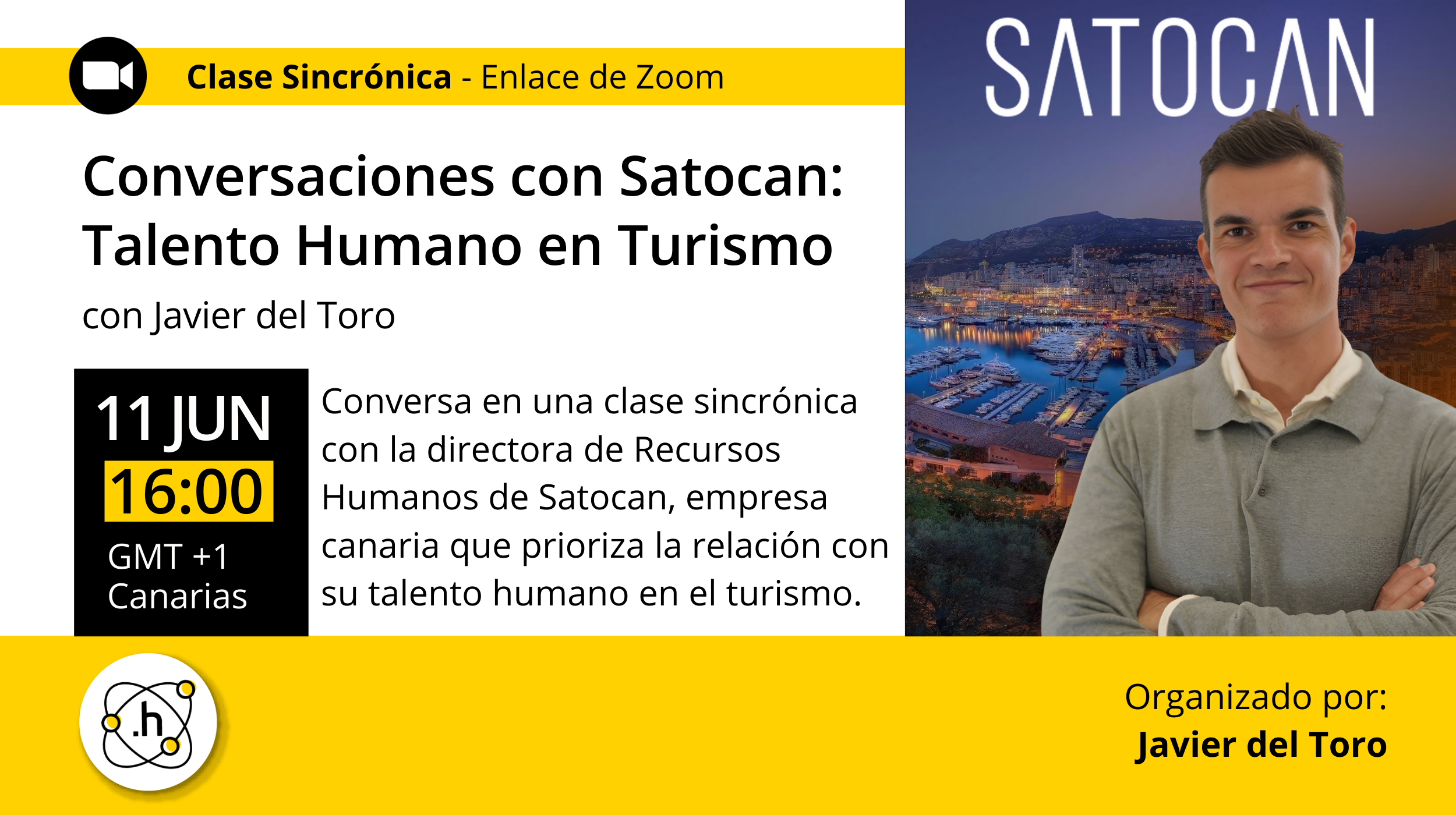 Evento online - Conversaciones con Satocan junto a Javier del Toro