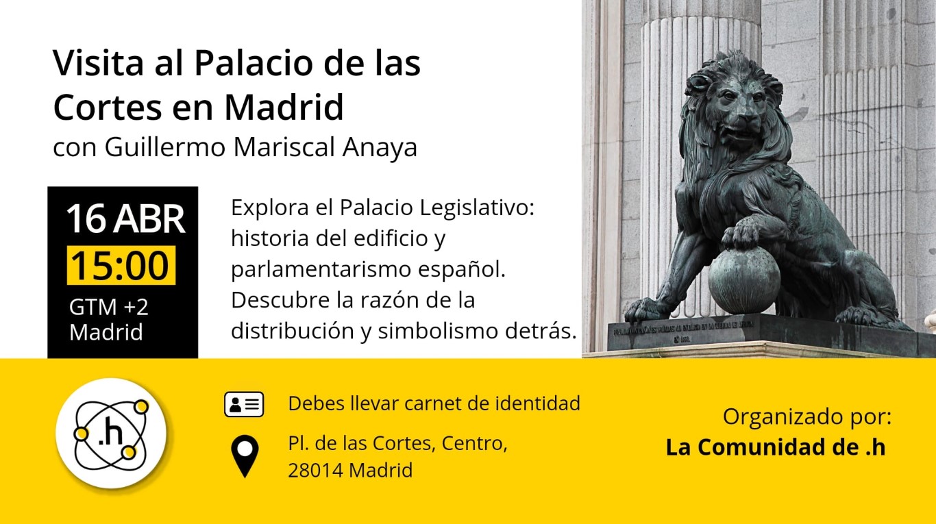 Visita al Palacio de las Cortes en Madrid