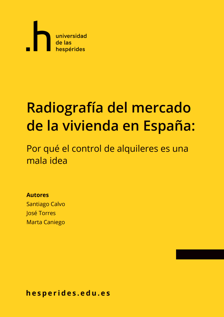 Portada Radiografía del mercado de la vivienda en España