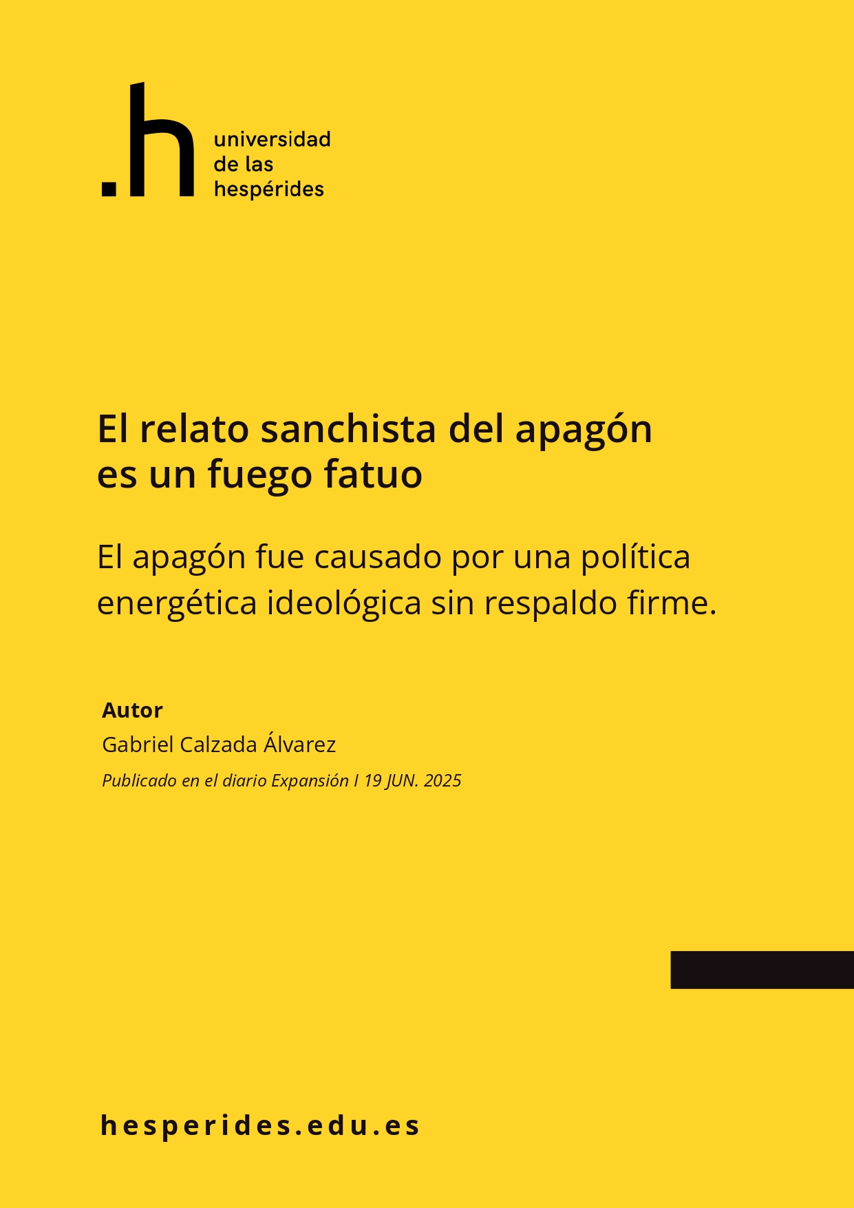 Portada del informe